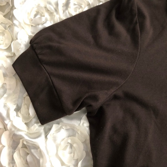 Brown short sleeve top - Picture 4 of 4